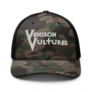 Camouflage trucker hat