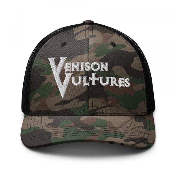 Camouflage trucker hat